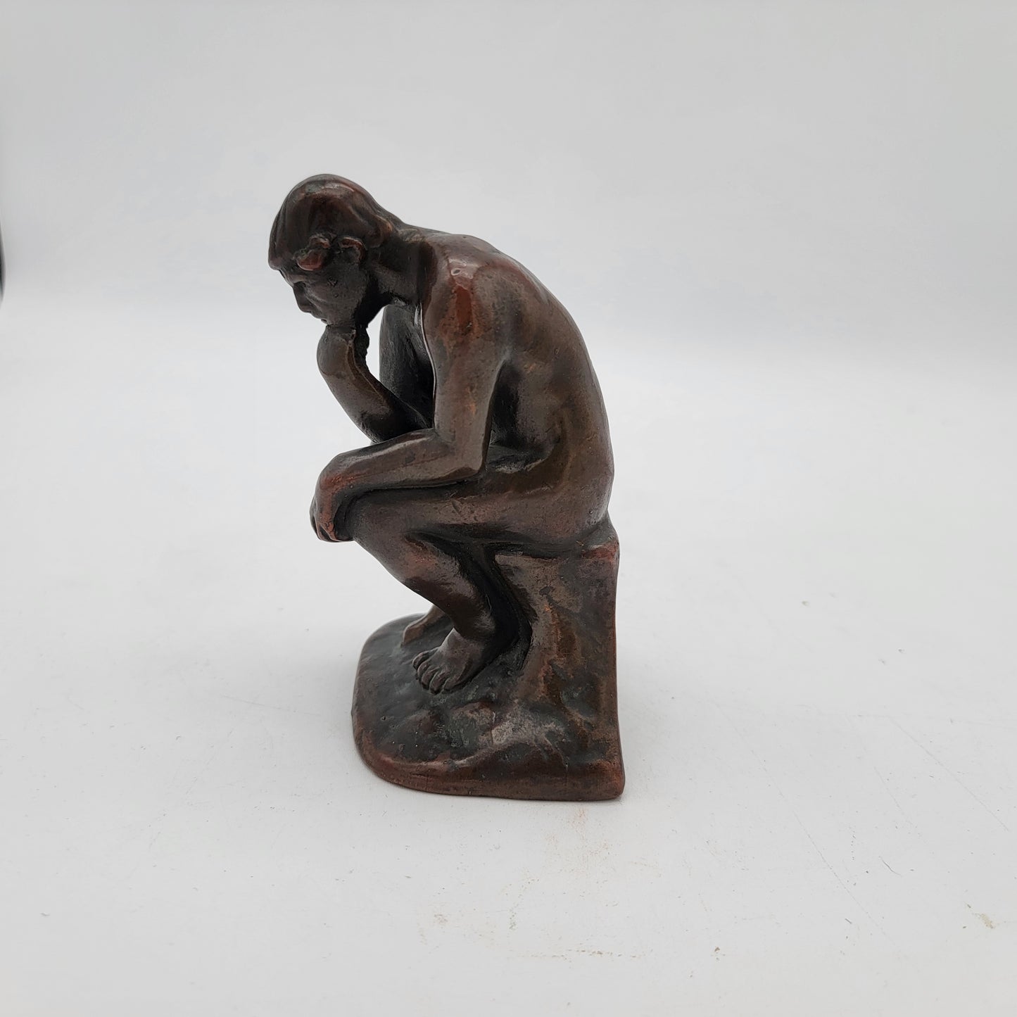 Rodin's The Thinker Bronze Bookend