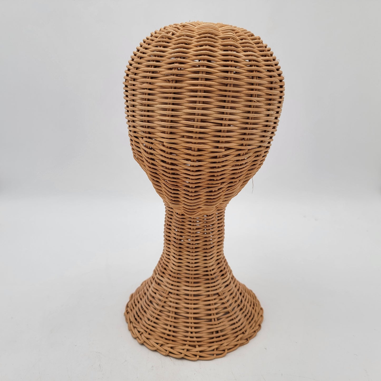 Wicker Rattan Mannequin Head