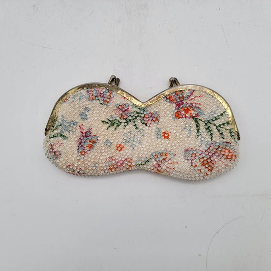 Beaded Double Kisslock Coin Purse