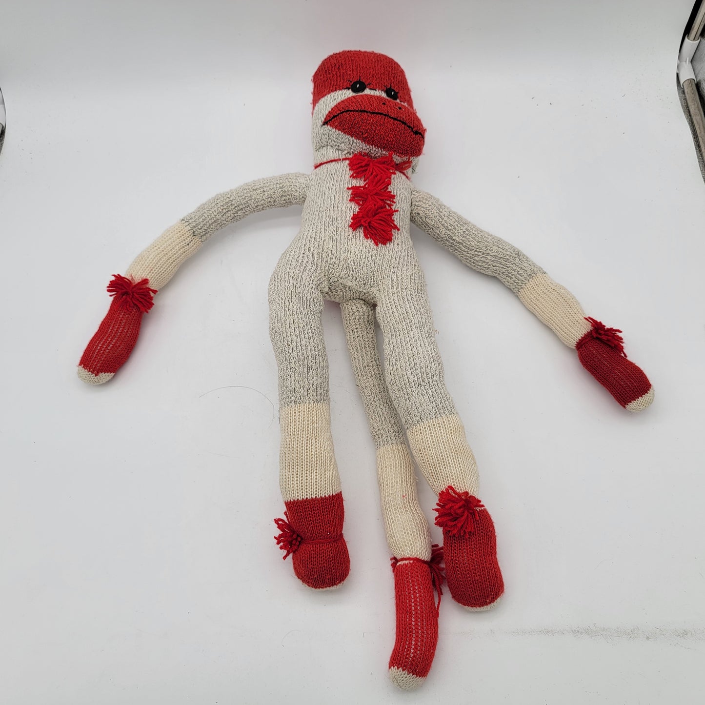 Original Vintage Hand Made Sock Monkey