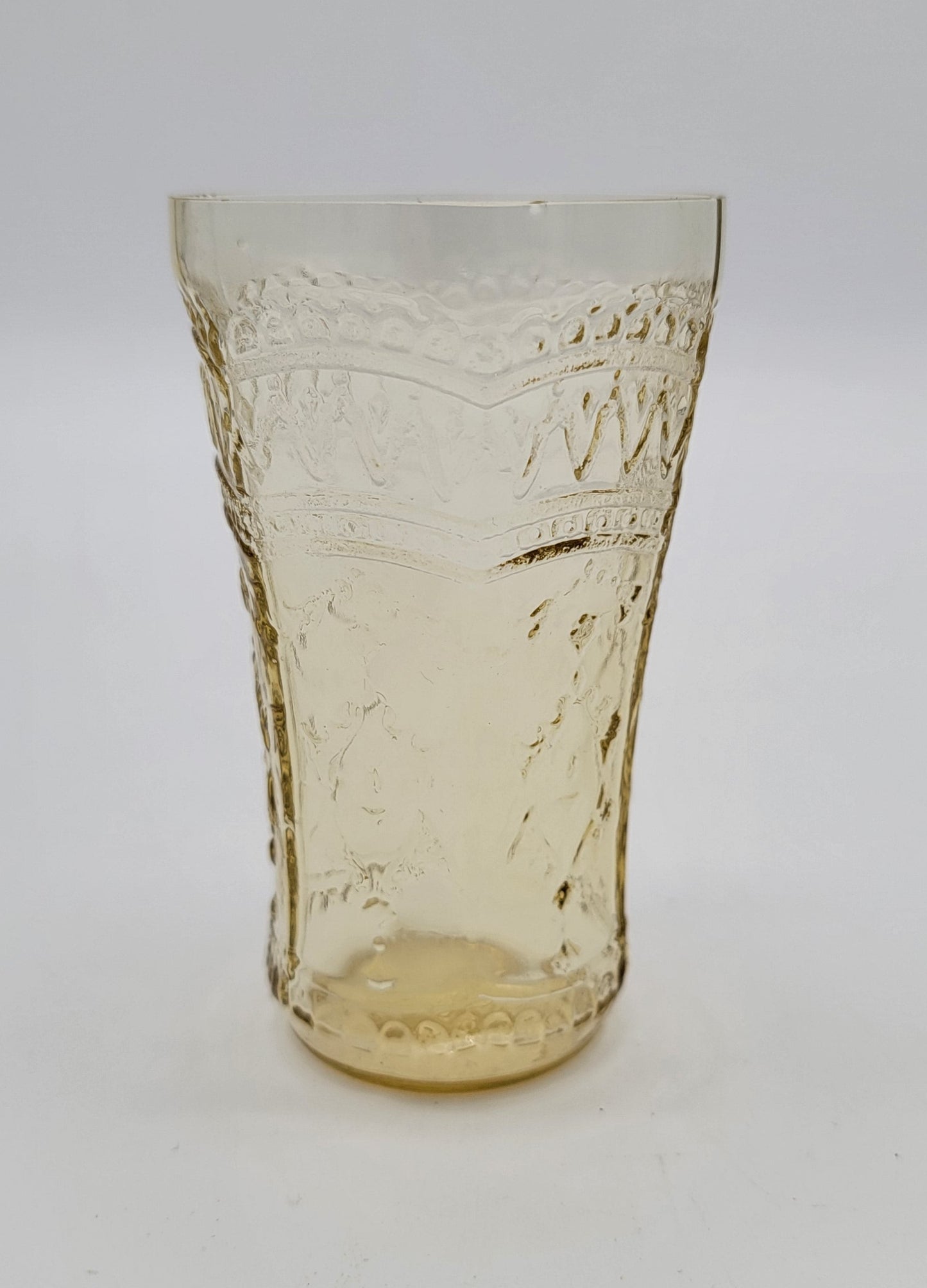 Depression Glass Patrician Federal Glass Juice Tumbler