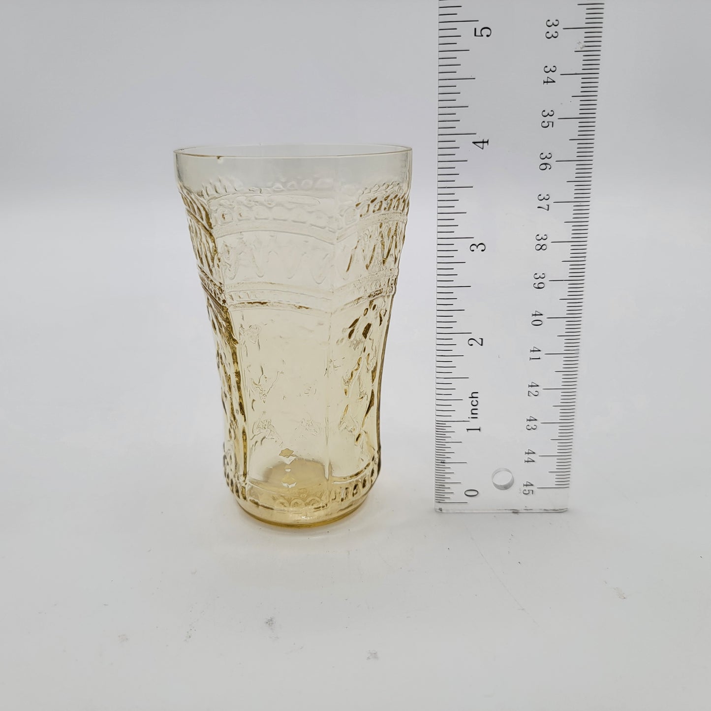 Depression Glass Patrician Federal Glass Juice Tumbler