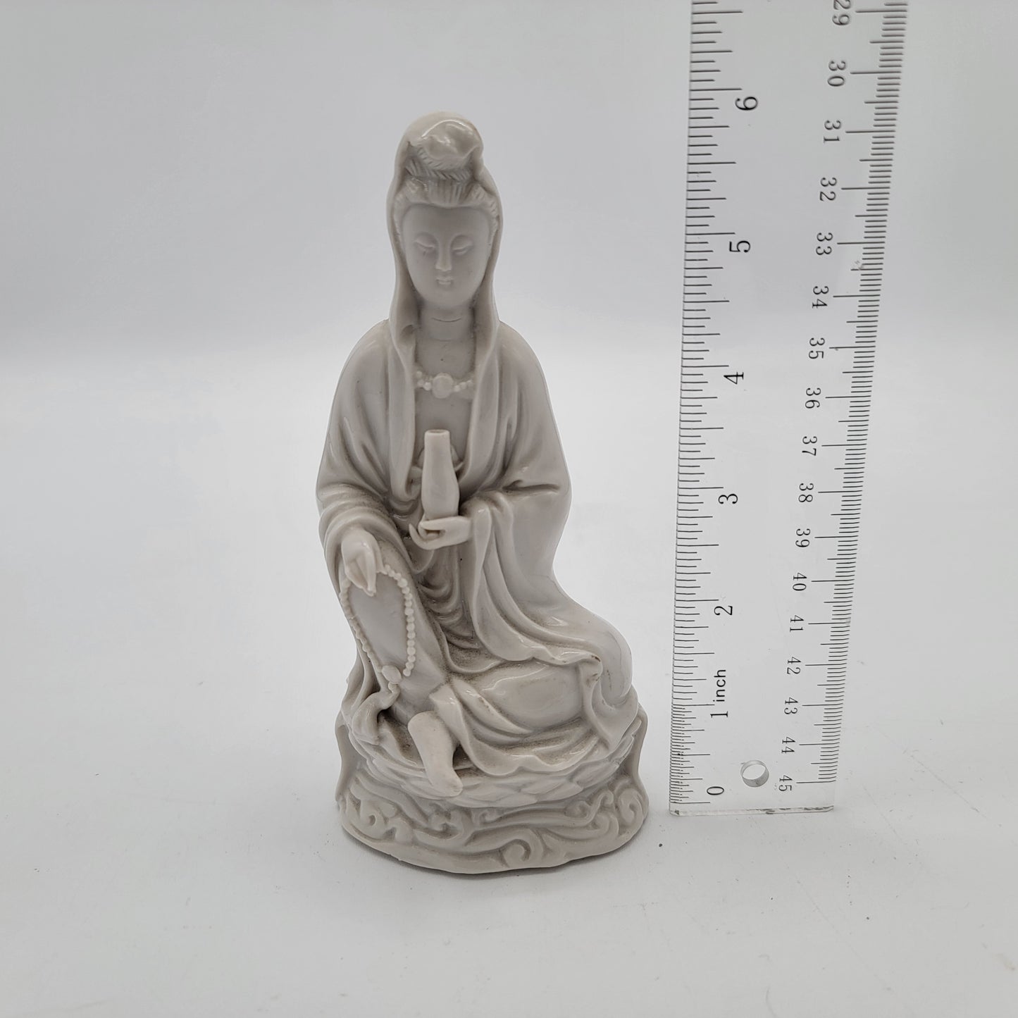 Blanc de Chine Figure of Guan Yin