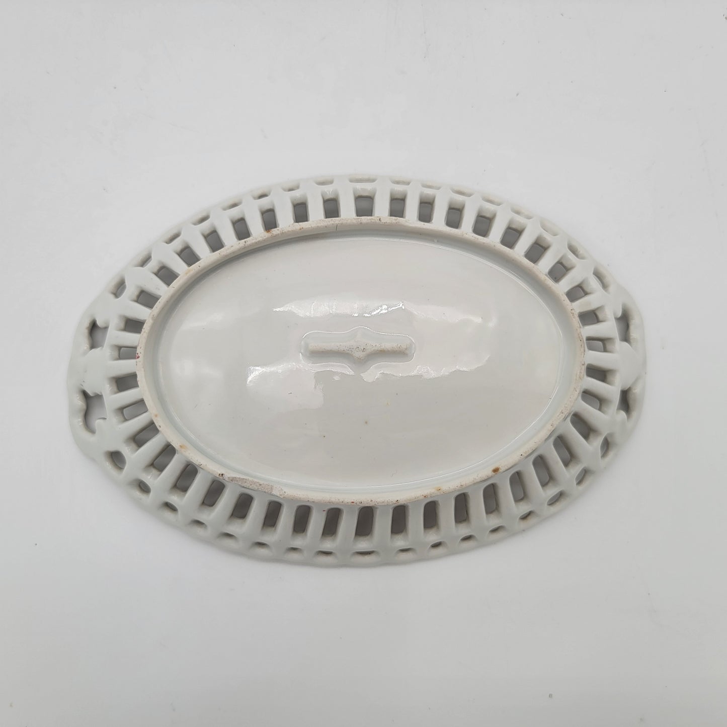 Bavarian Reticulated Porcelain Dish