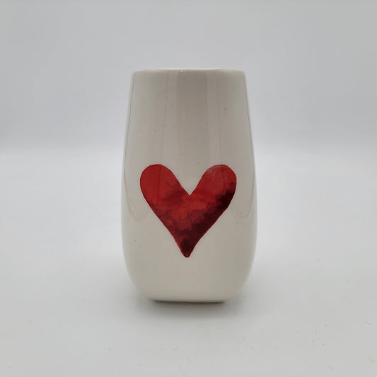 Debi Lilly Heart Vase