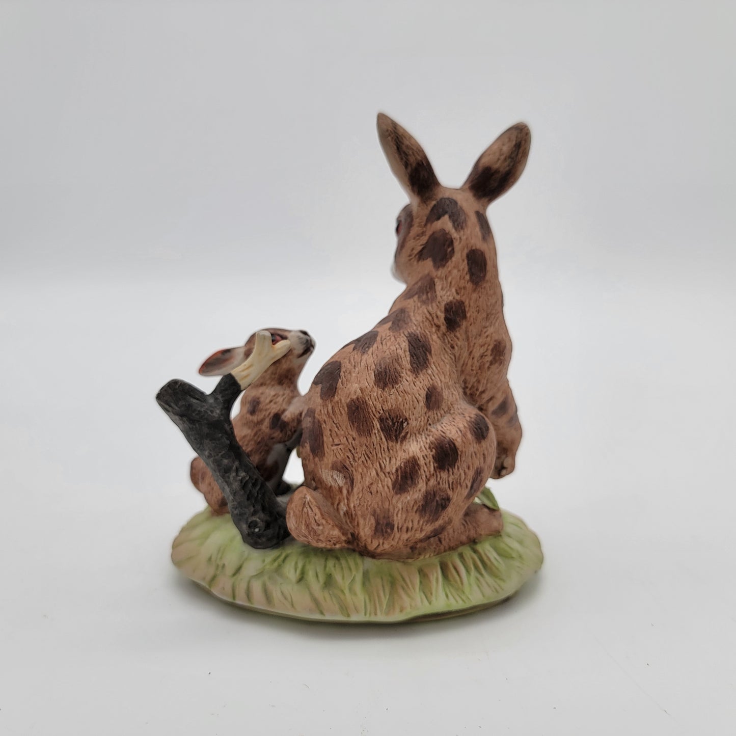 J Byron Spotted Bunnies Figurine