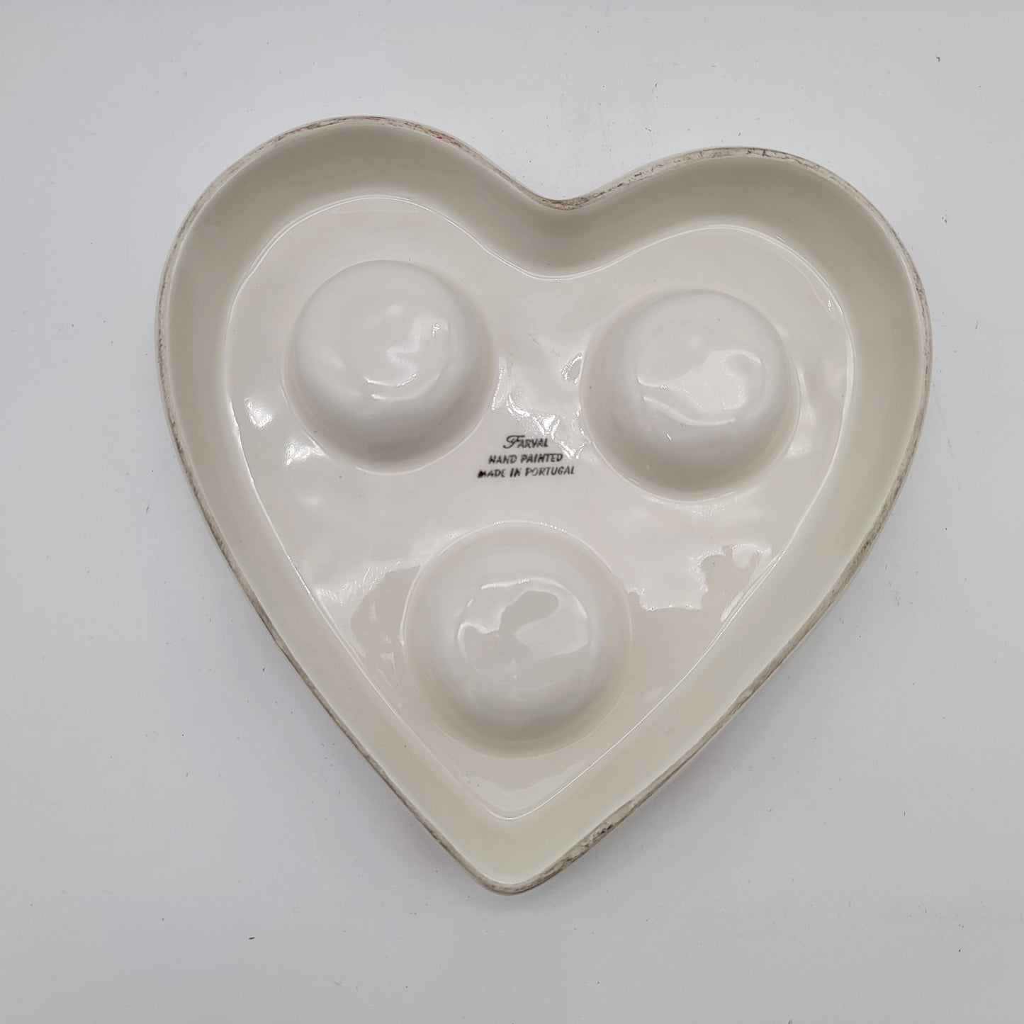 Farval Portugal Heart Shaped Muffin Dish