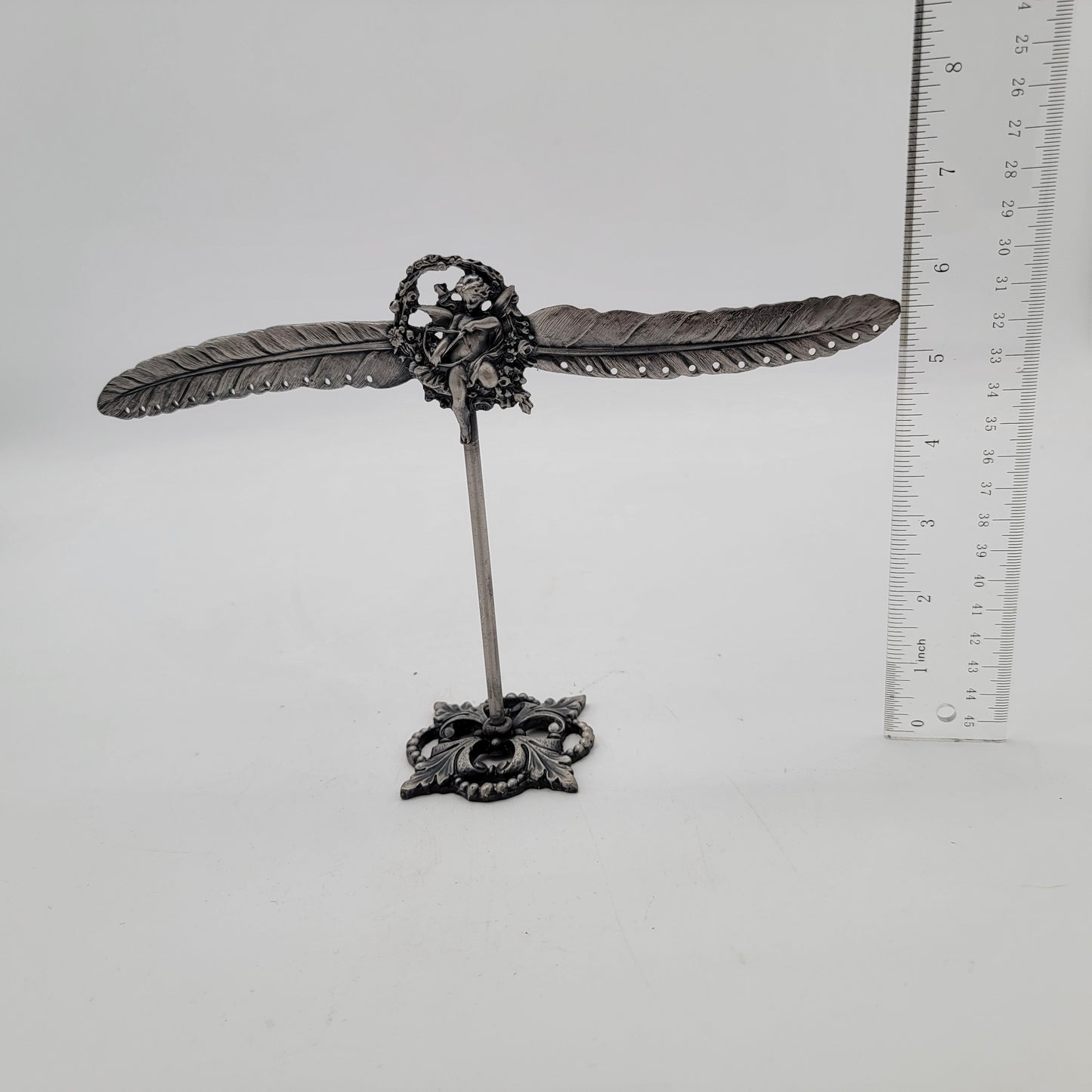 Pewter Cupid Earring Holder