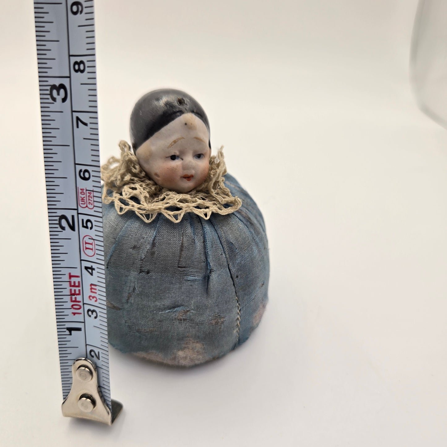 Rare Victorian Antique Pincushion Doll