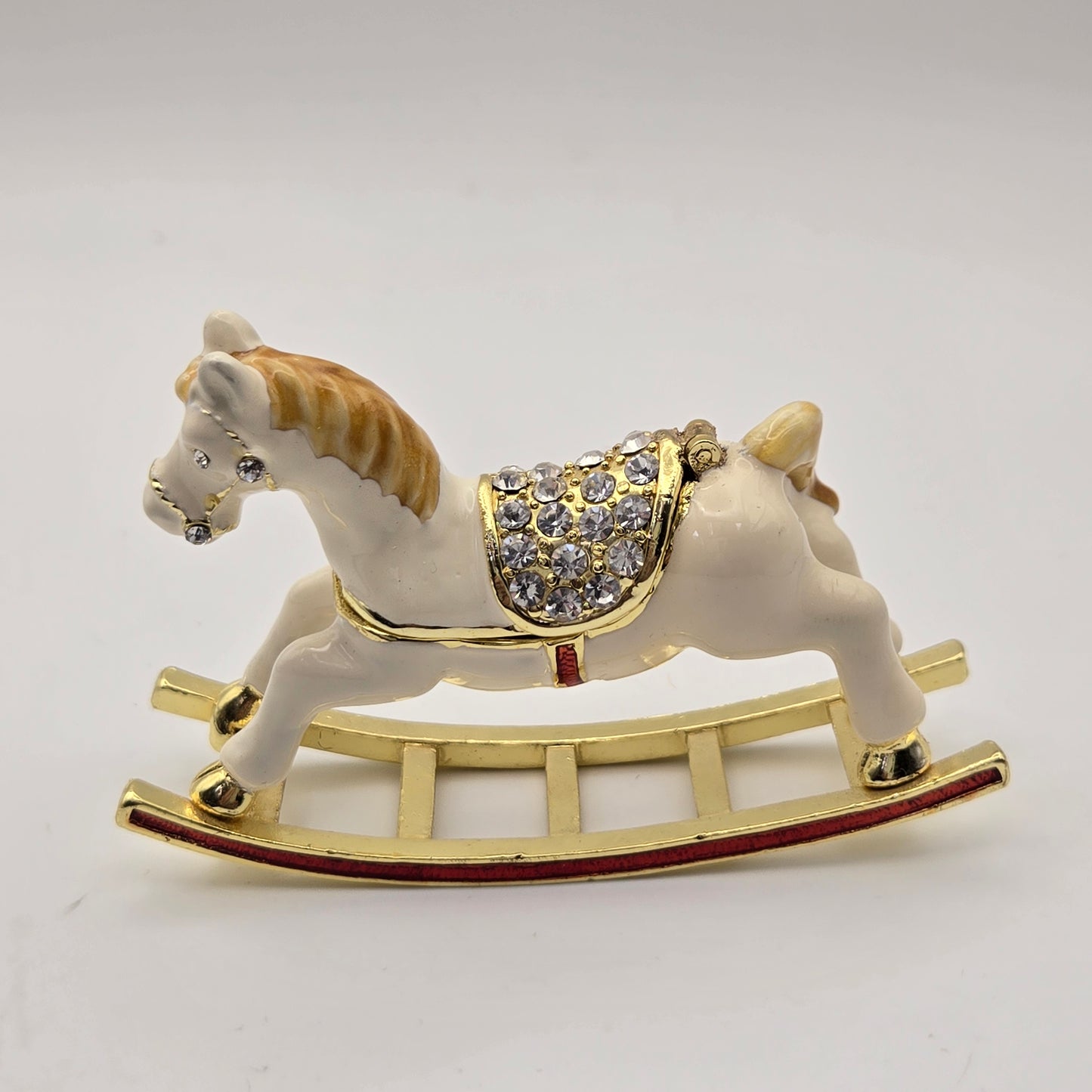 Art Form Embellished Trinket Box Rocking Horse