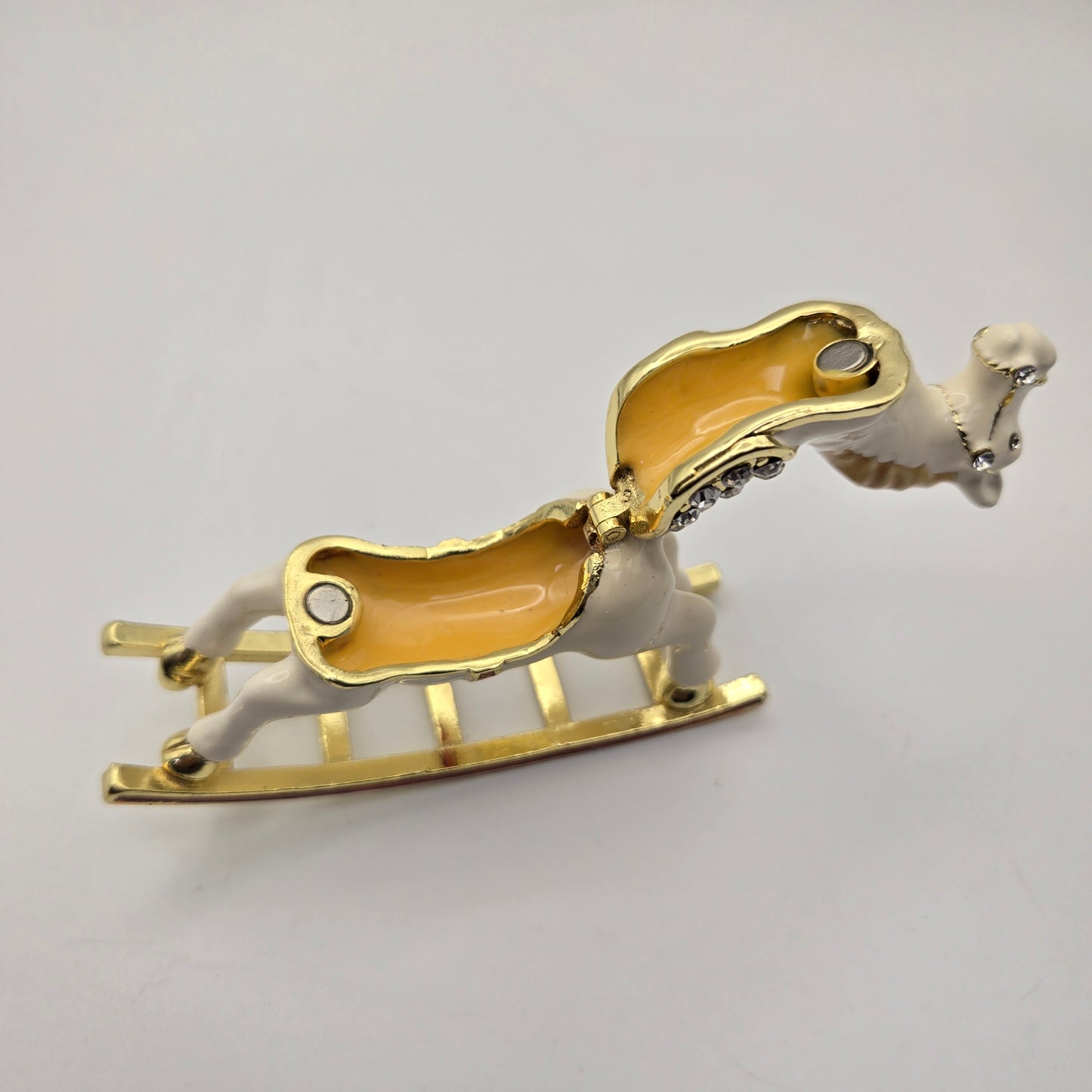 Art Form Embellished Trinket Box Rocking Horse