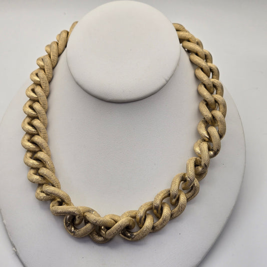 Vintage Chunky Gold Color Chain