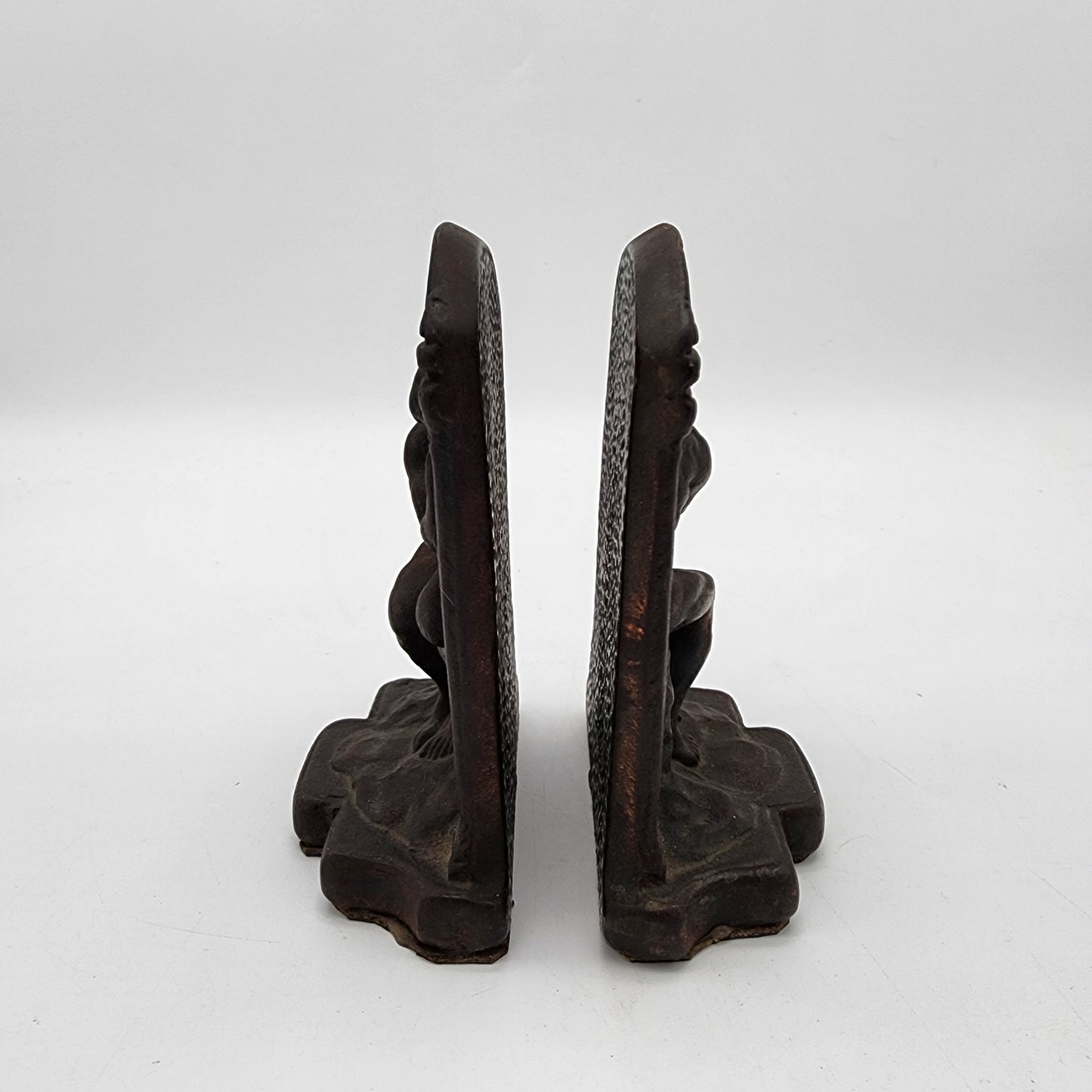 Vintage The Thinker Bronze Bookends