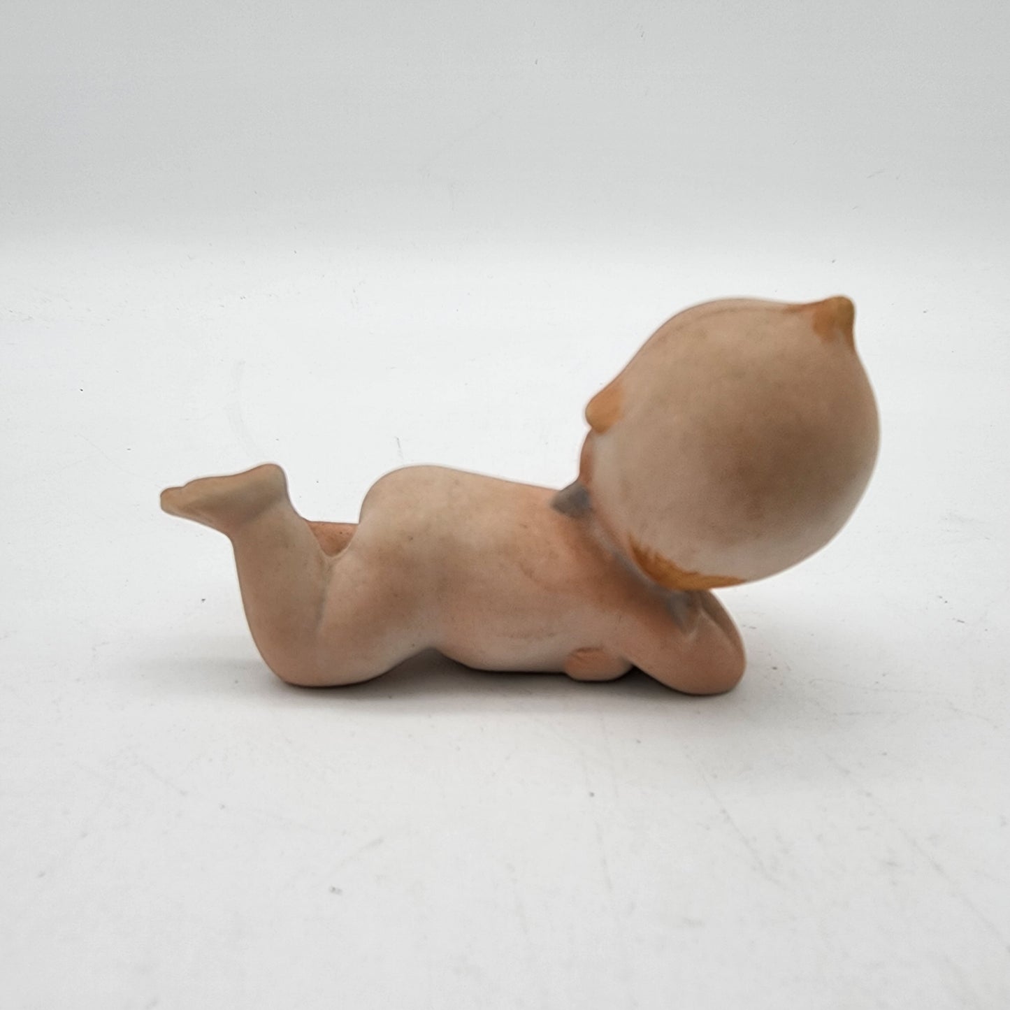 Vintage Lefton Kewpie Doll Laying Down