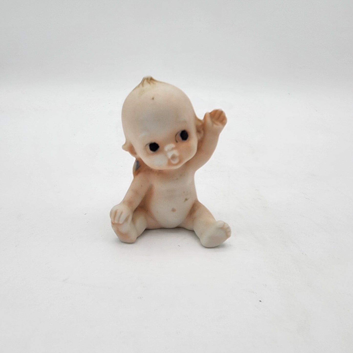 Vintage Lefton Kewpie Doll Waving