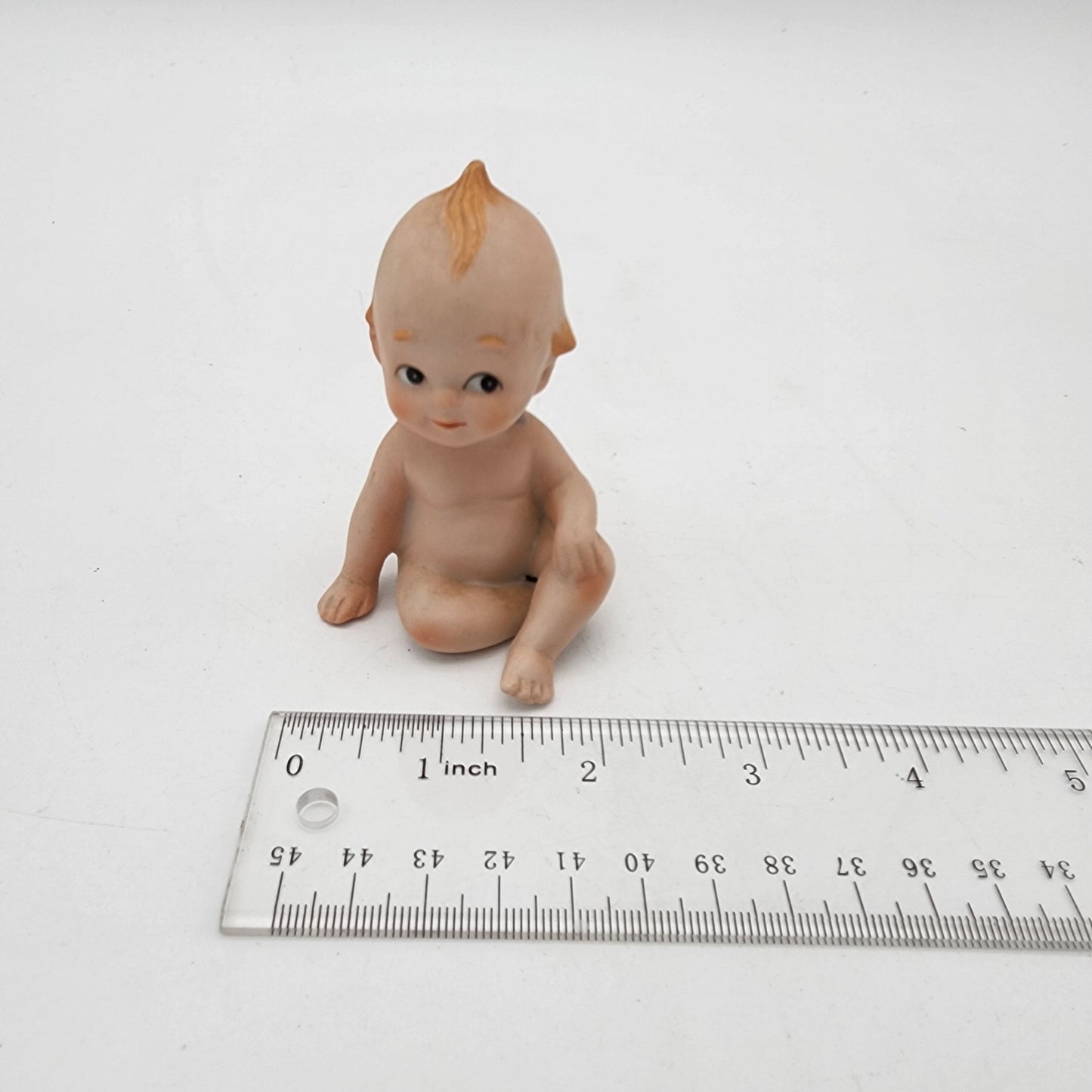 Vintage Lefton Kewpie Doll Knee up