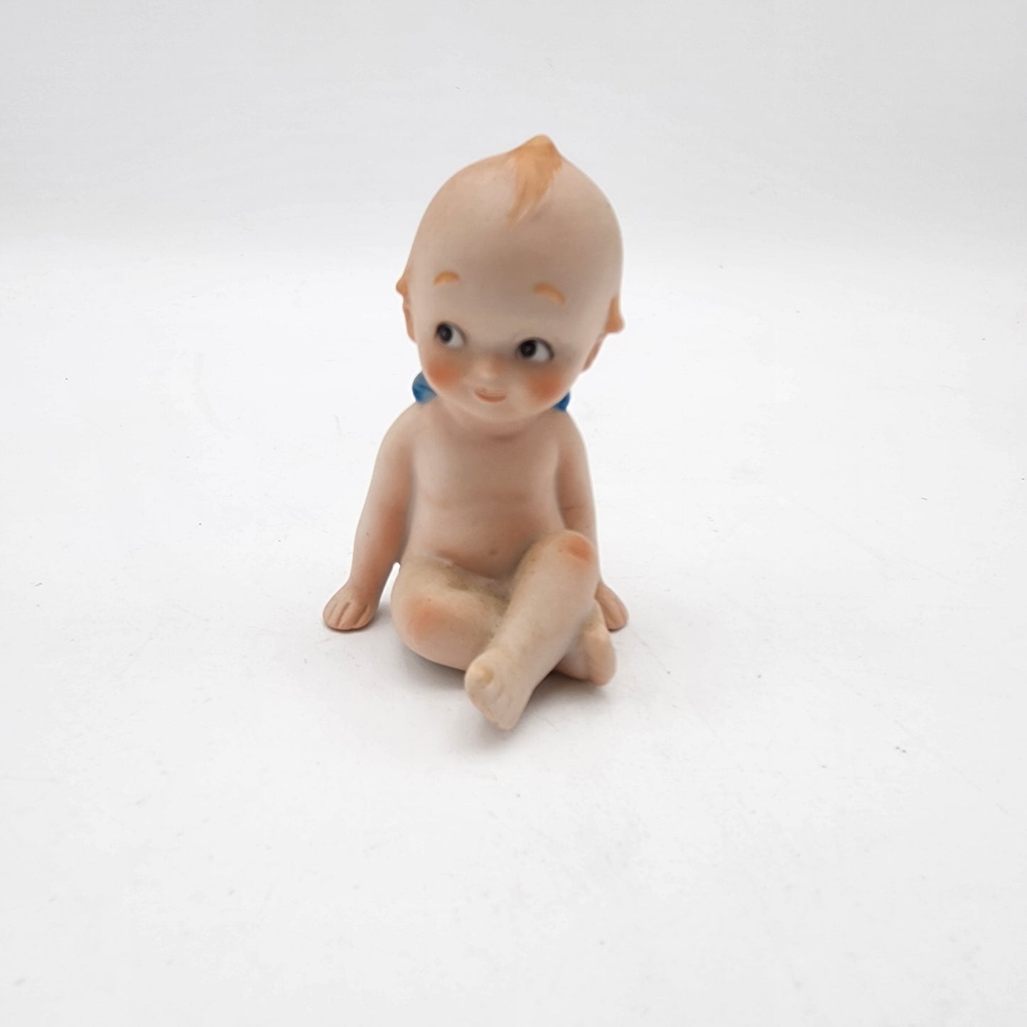 Vintage Lefton Kewpie Doll Legs Crossed