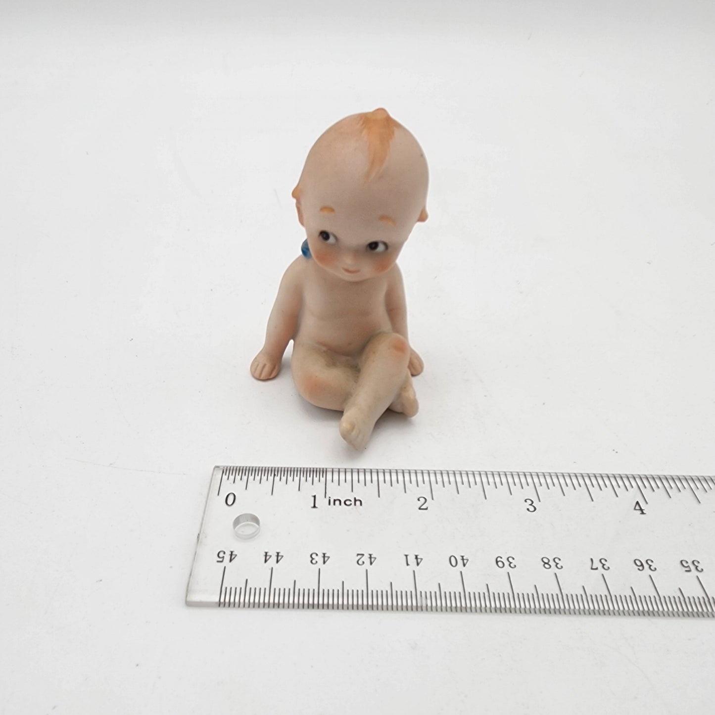 Vintage Lefton Kewpie Doll Legs Crossed