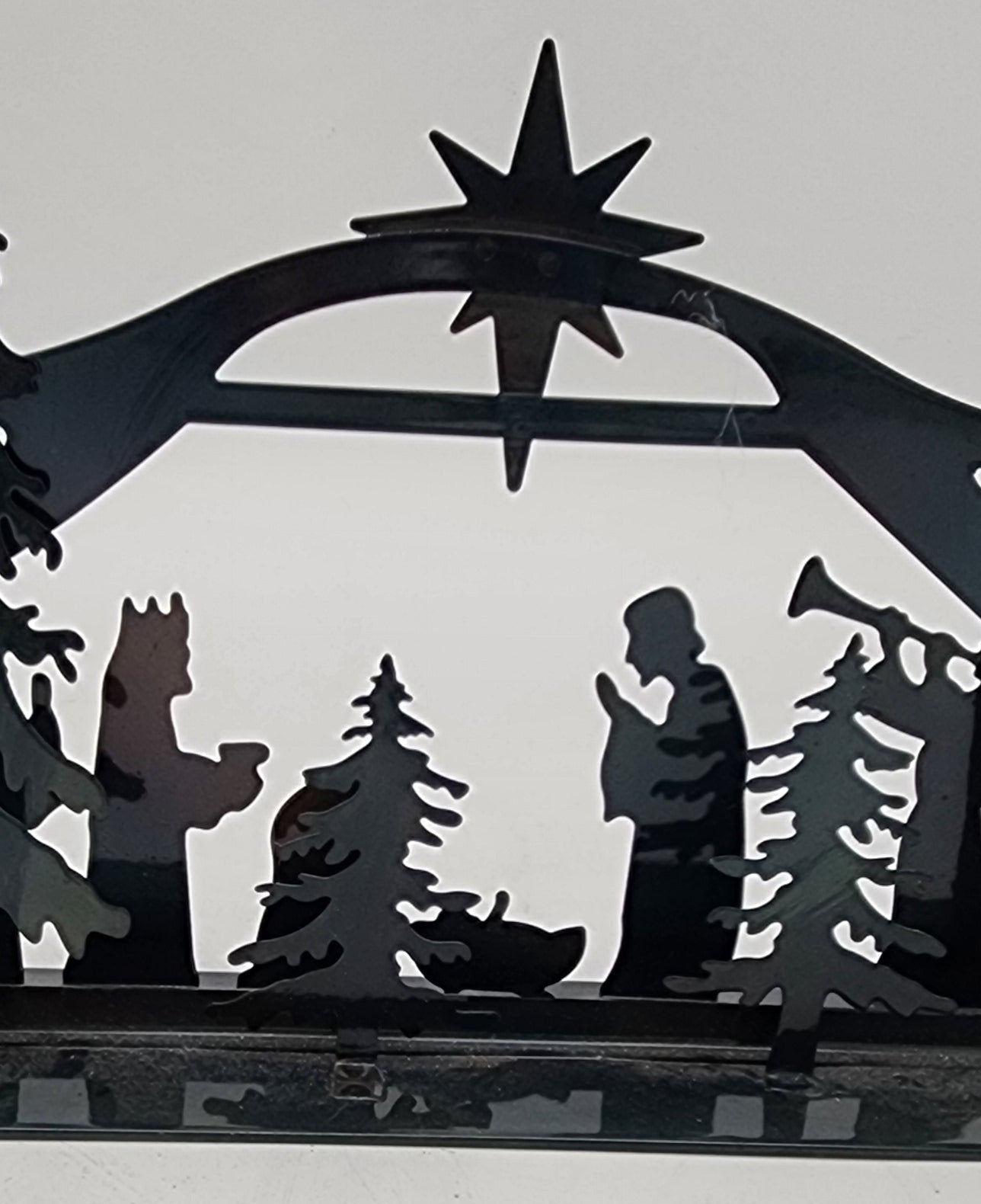 Metal Nativity Scene