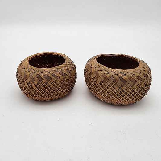 Pair of Miniature Baskets - FREE SHIPPING