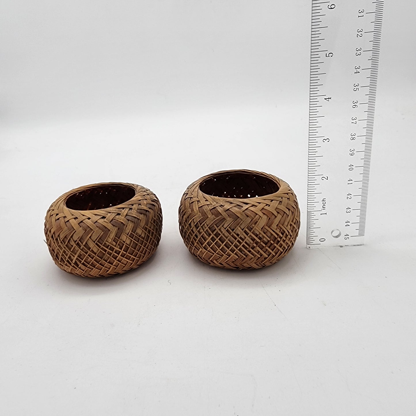 Pair of Miniature Baskets - FREE SHIPPING