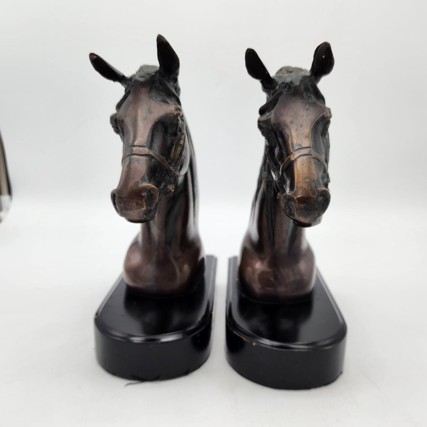 Copper Finish Horse Head Bookends