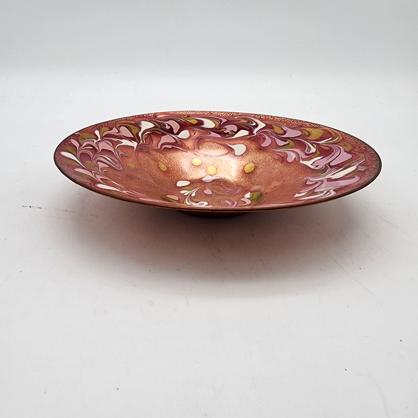 Enamel on Copper Bowl