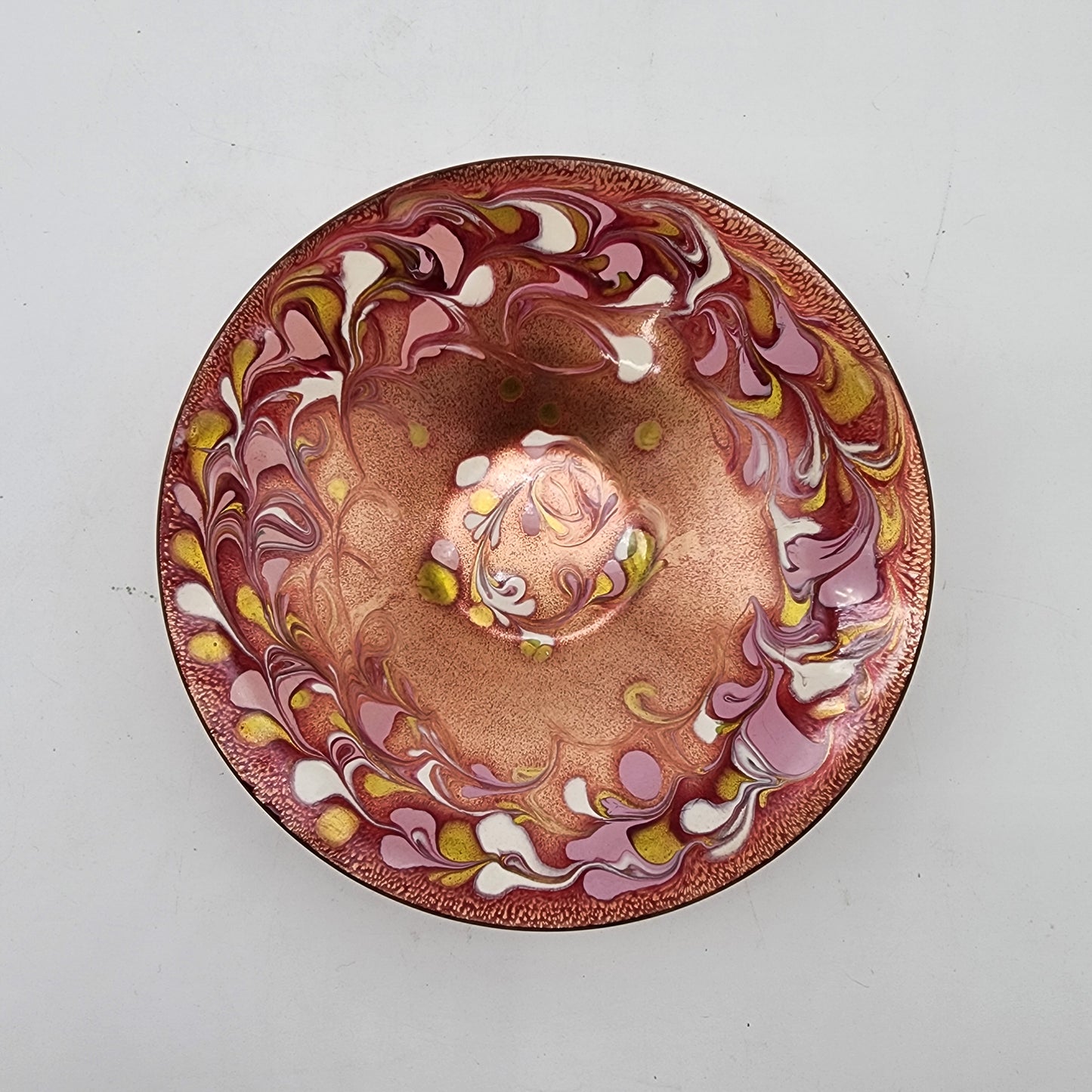 Enamel on Copper Bowl