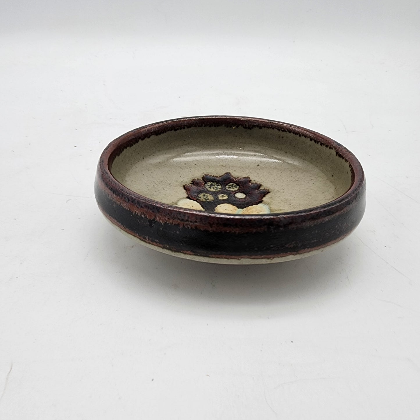 Art Pottery Dish Shallow Bowl