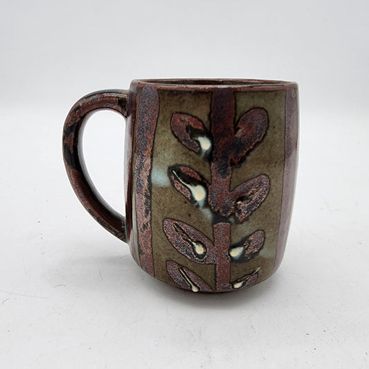 Mid Century Art Pottery Mug