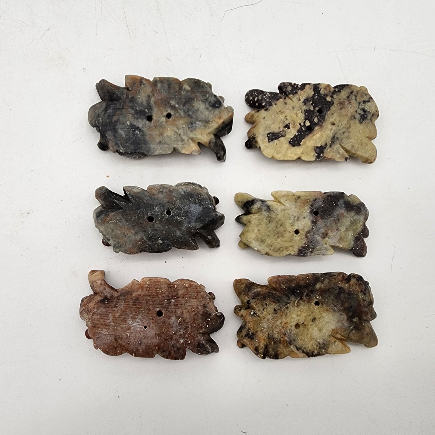 Vintage Soapstone Fish Chopstick Rests
