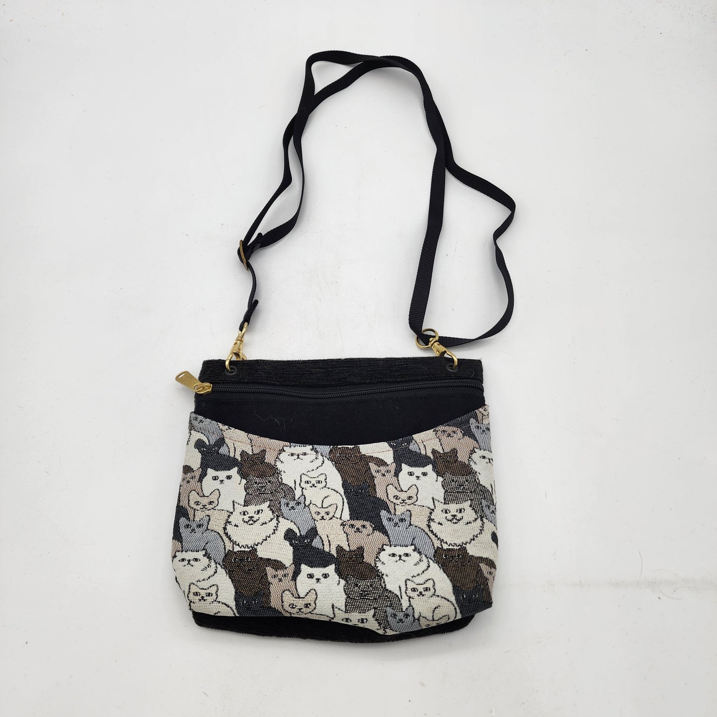 Danny K Tapestry Bag with Cats