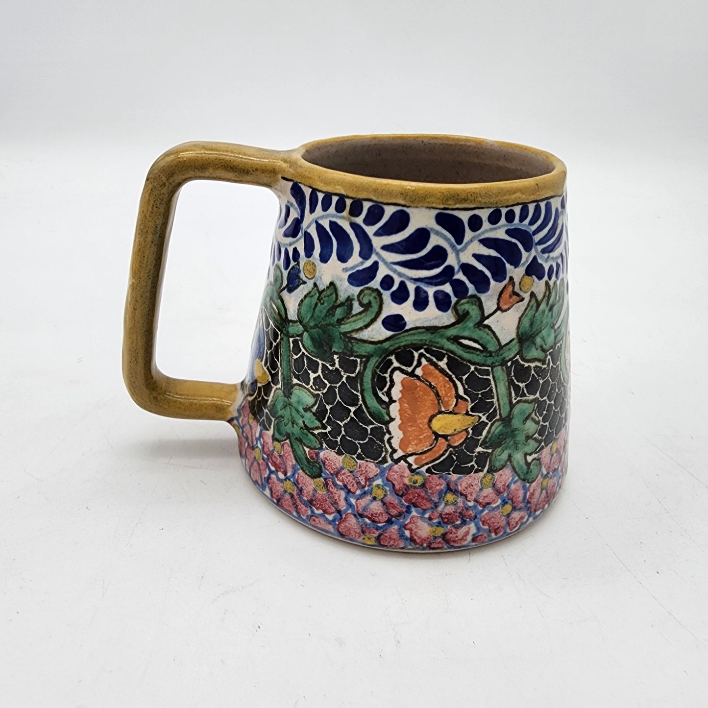 Uriarte Talavera Mexican Pottery Mug AS FOUND