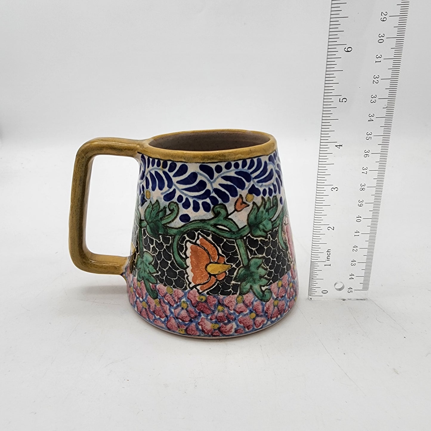 Uriarte Talavera Mexican Pottery Mug AS FOUND