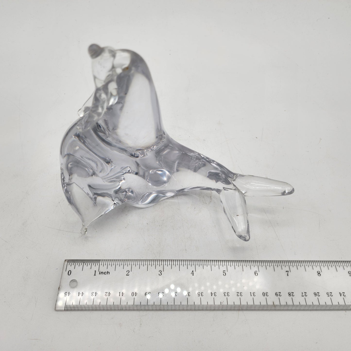 Crystal Seal Sea Lion Sculpture