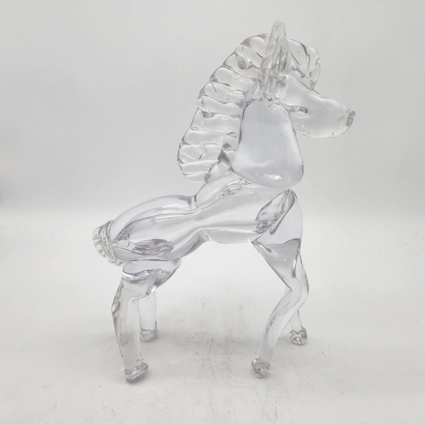 Large Crystal Horse Sculpture