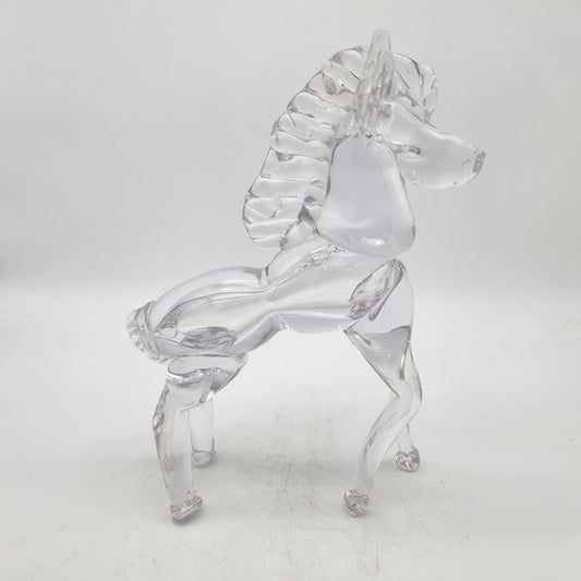 Large Crystal Horse Sculpture