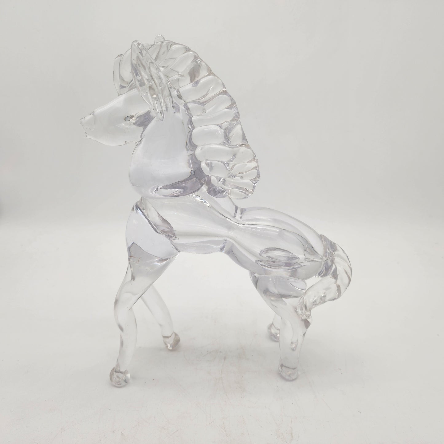 Large Crystal Horse Sculpture