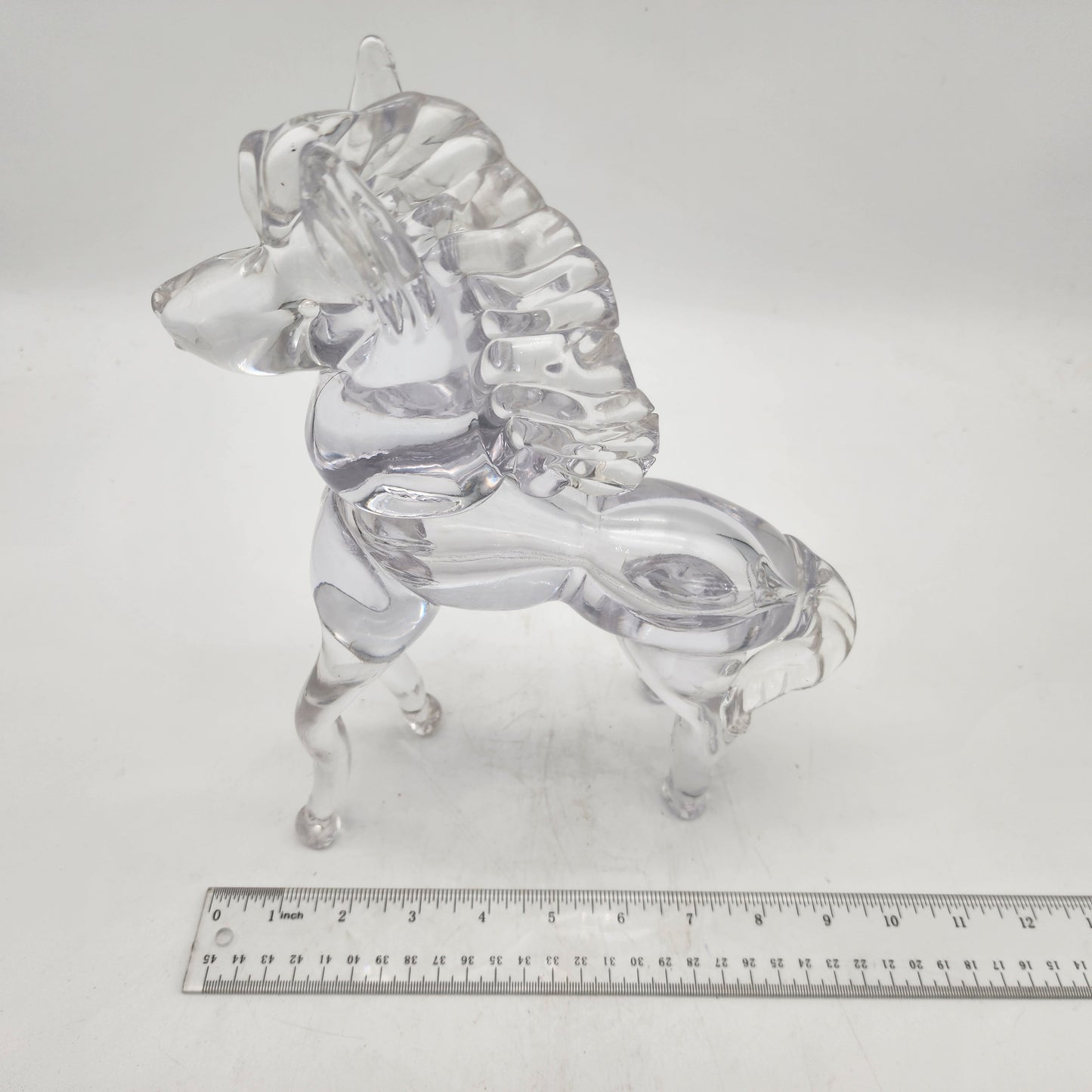 Large Crystal Horse Sculpture