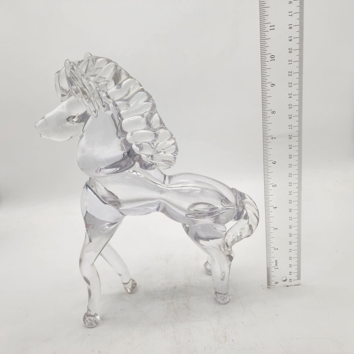 Large Crystal Horse Sculpture