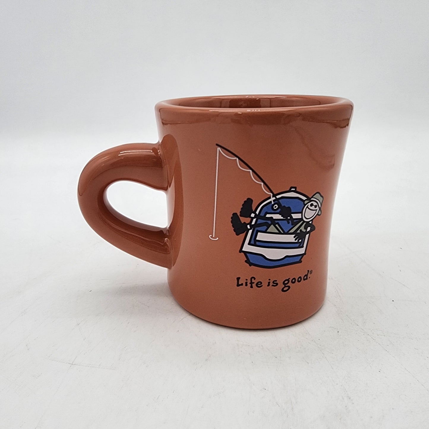 Life is Good Fisherman Mug