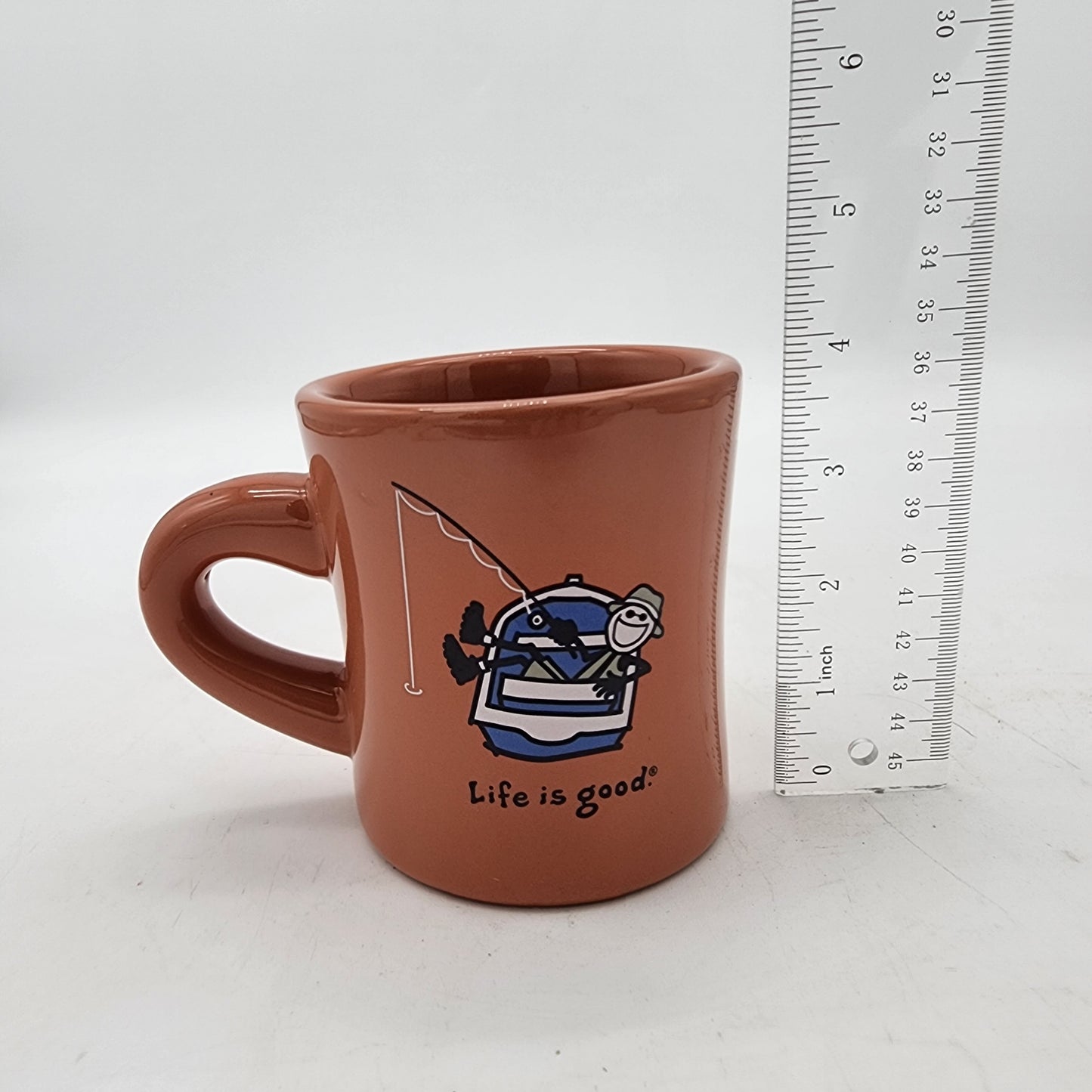 Life is Good Fisherman Mug