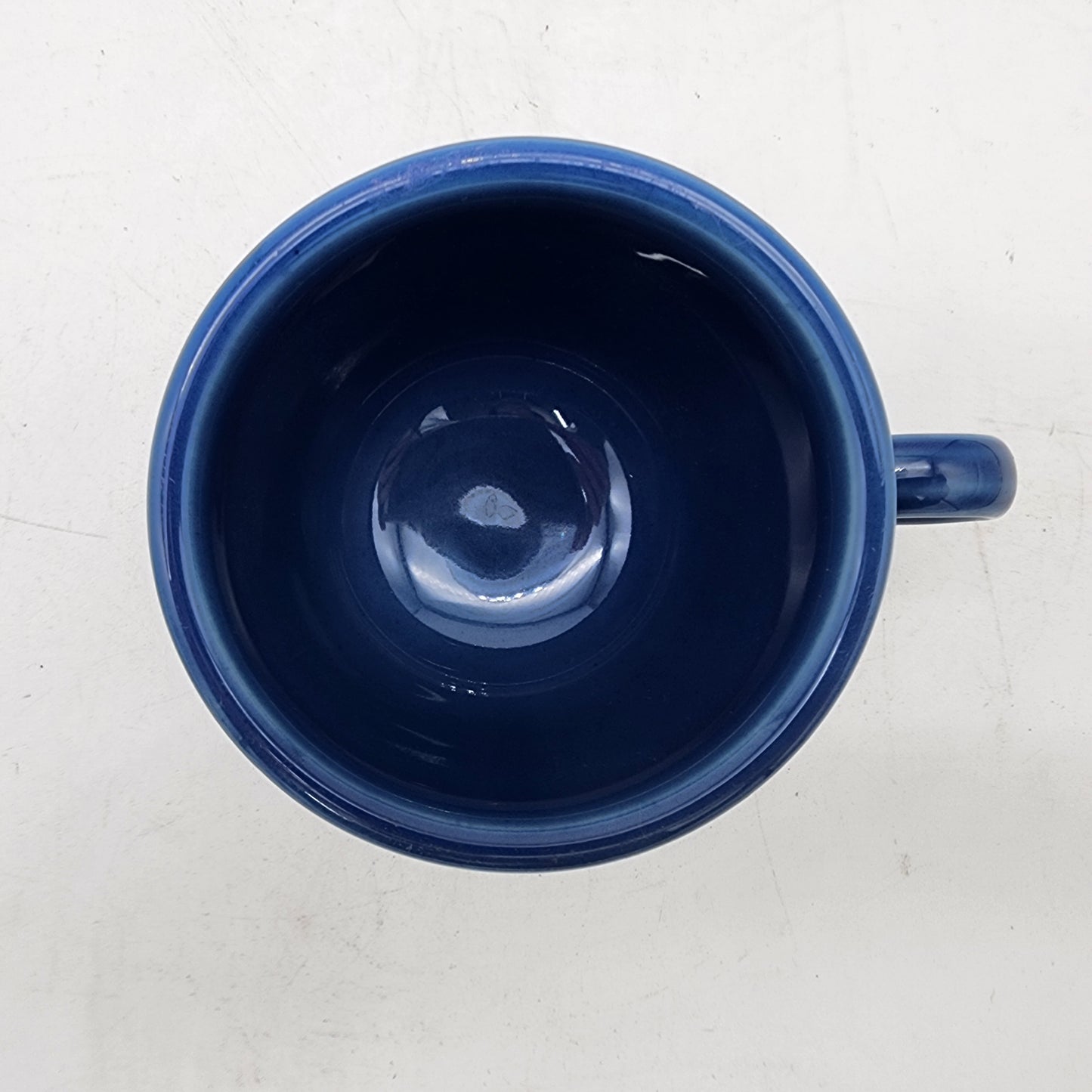 Fiesta Pottery Blue Cup and Saucer