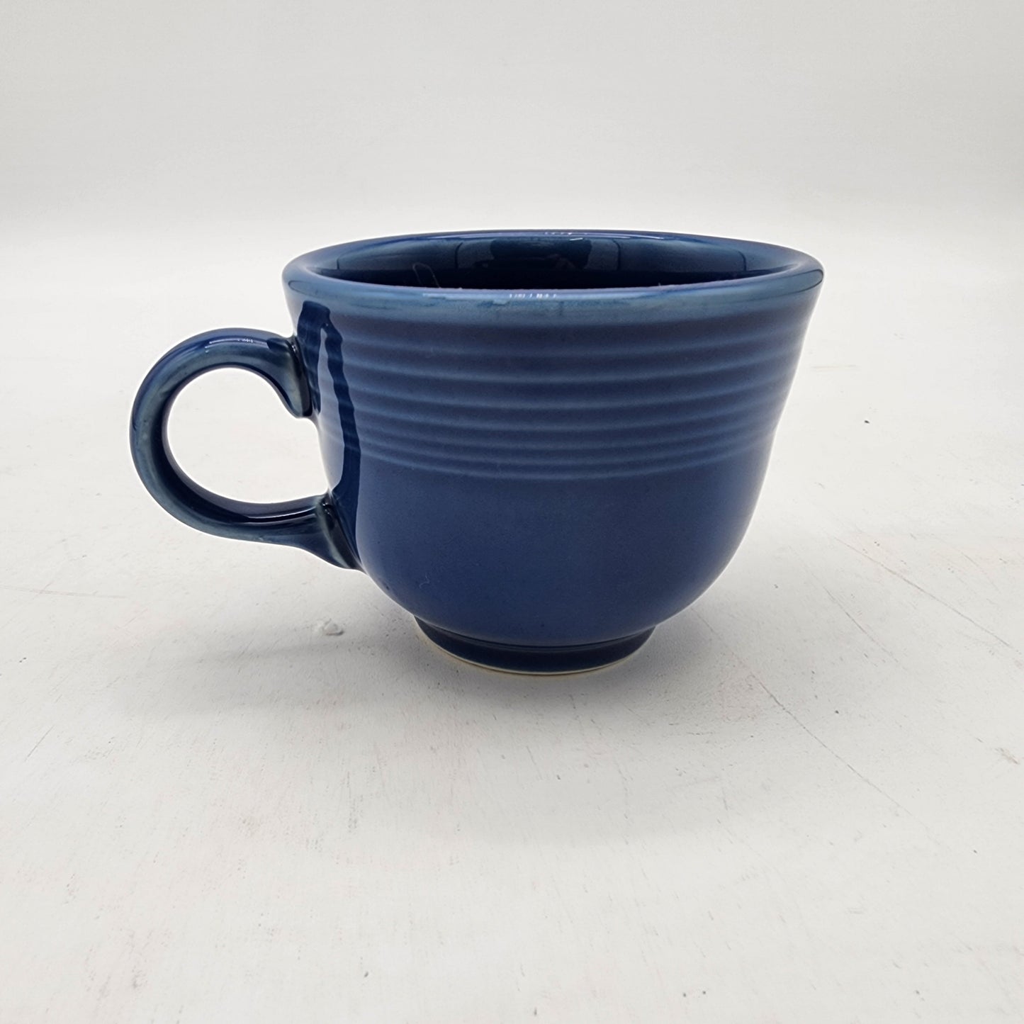 Fiesta Pottery Blue Cup and Saucer