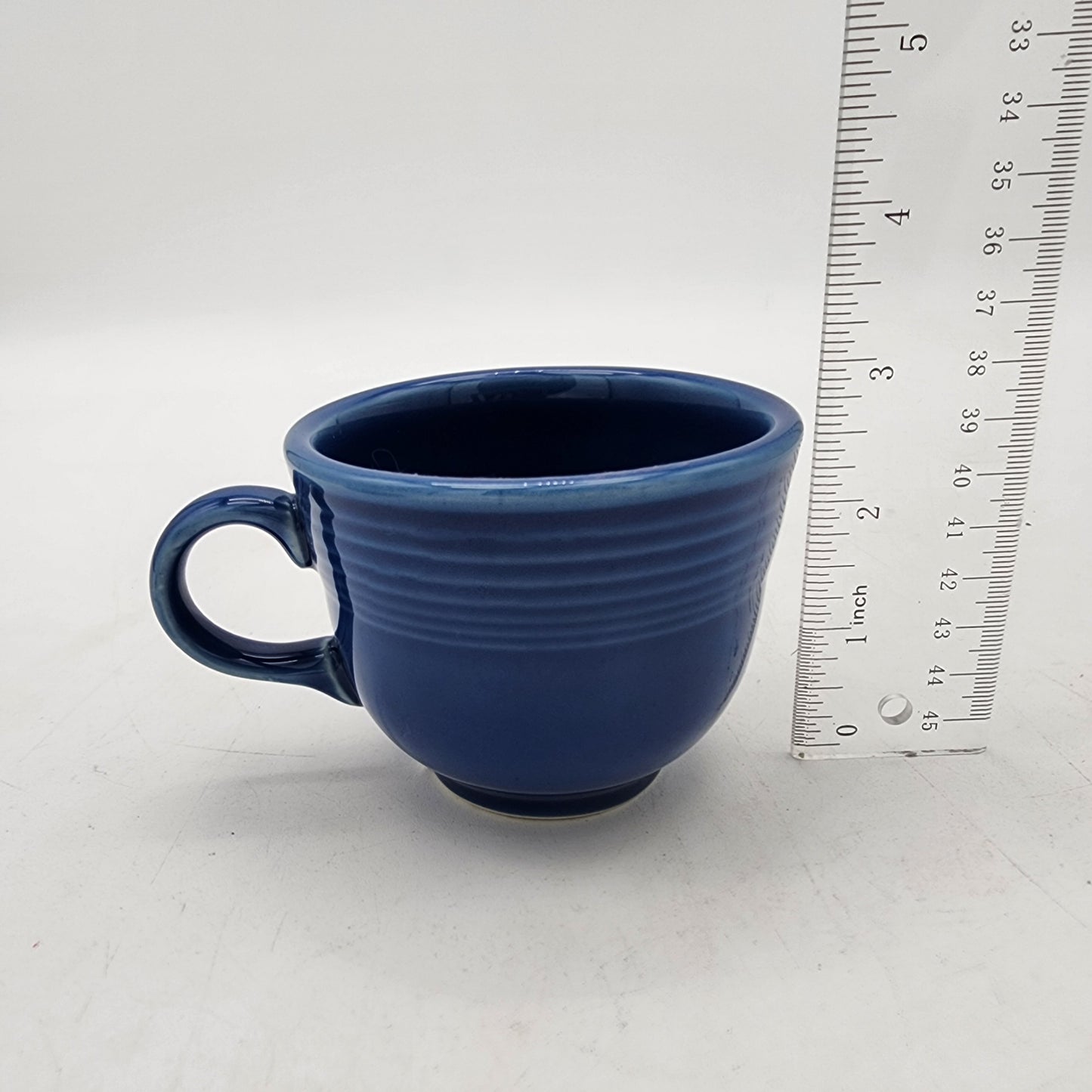 Fiesta Pottery Blue Cup and Saucer