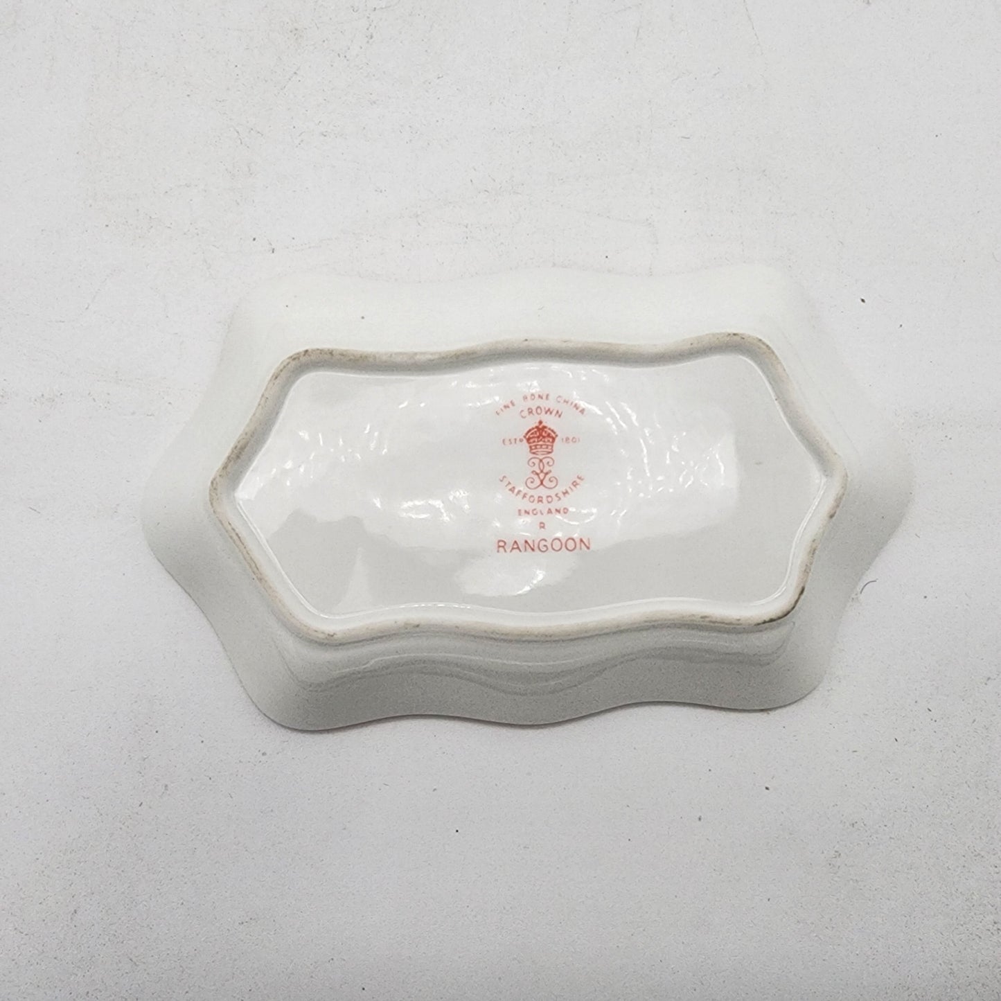 Crown Staffordshire Red Dragon Rangoon Dish