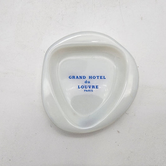 Grand Hotel du Louvre Glass Ashtray