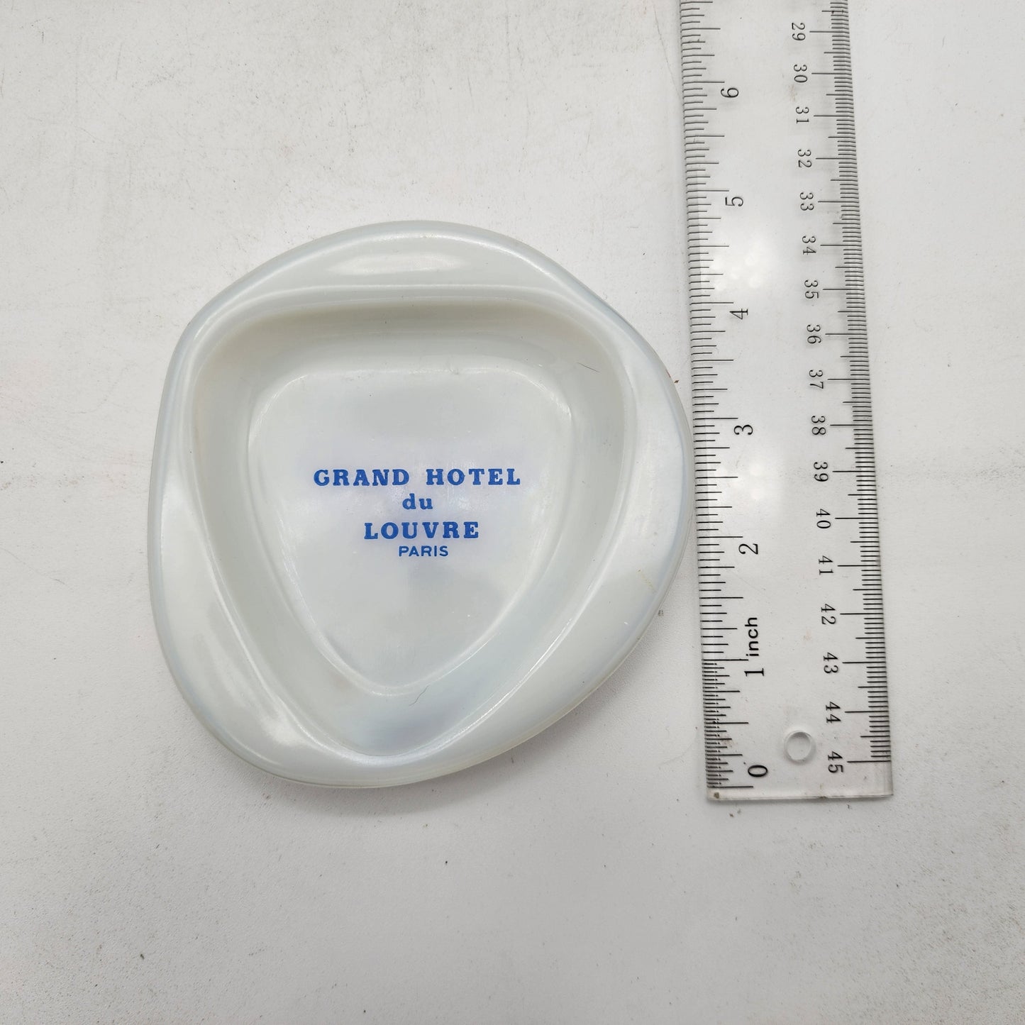 Grand Hotel du Louvre Glass Ashtray