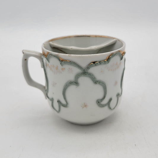 Vintage Porcelain Moustache Mug