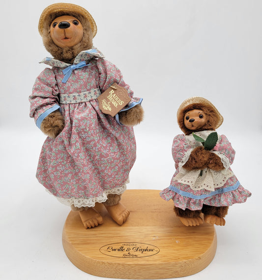 Robert Raikes Bears Lucille & Daphne